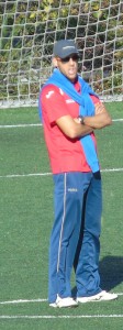 Diego Moledo, adestrador do Moraña cadete