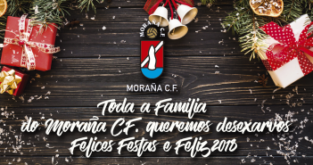 O Moraña C.F. deséxavos Felices Festas!!